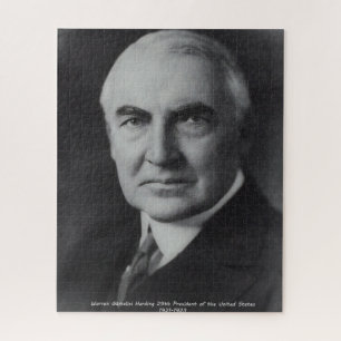 Warren Gamaliel Harding 29e president van de Veren Legpuzzel