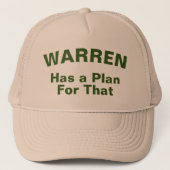 Warren heeft daar een plan voor - Trucker Pet (Voorkant)