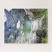 Warren Herfsten Vermont.Kerstgroeten Legpuzzel (Horizontaal)