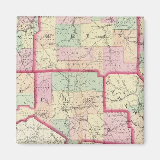 Warren, McKean, Potter, Forest Magneet (Voorkant)