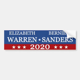 Warren Sanders 2020 Bumpersticker