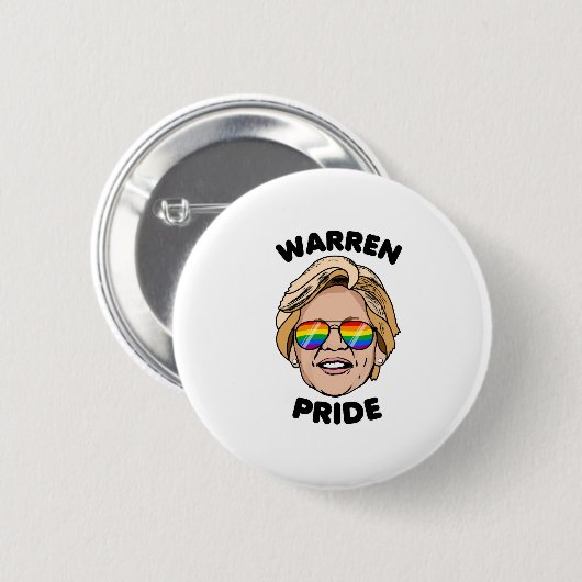 Warren Trots Ronde Button 5,7 Cm (Voorkant /achterkant)