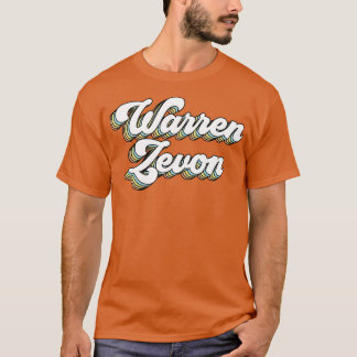 Warren Zevon T-shirt