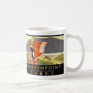 Warrenpint en de bergen van Mourne Koffiemok