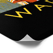 Warrenpint en de bergen van Mourne Poster (Hoek)