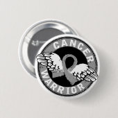 Warrior 14C Brain Cancer Ronde Button 5,7 Cm (Voorkant /achterkant)