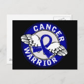 Warrior 14C Colon Cancer Briefkaart (Voorkant / Achterkant)