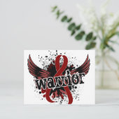 Warrior 16 Brain Aneurysm Briefkaart (Staand voorkant)
