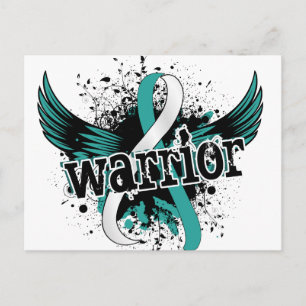 Warrior 16 Cervicale kanker Briefkaart