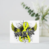 Warrior 16 Endometriose Briefkaart (Staand voorkant)