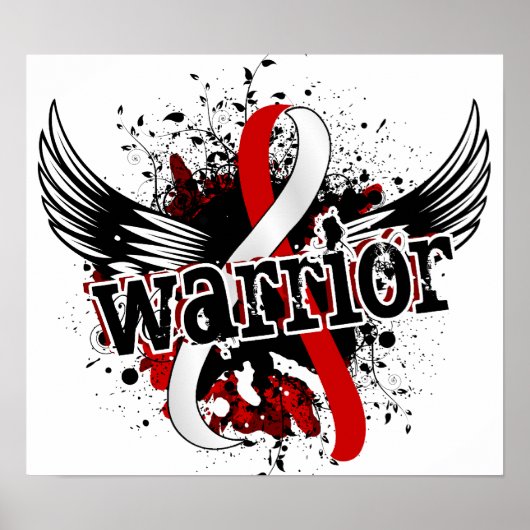 Warrior 16 orale kanker poster (Voorkant)