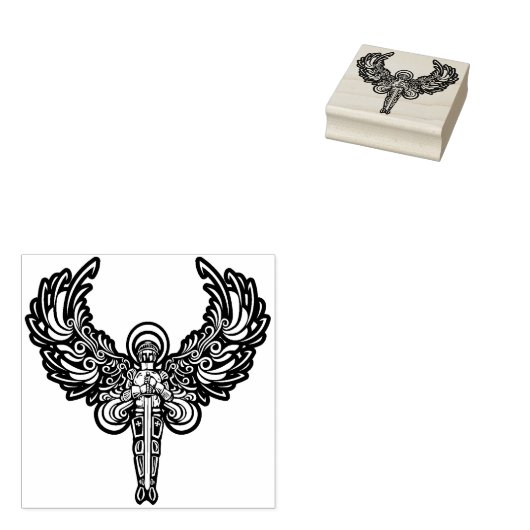 Warrior Angel Art Stempel (Gestempeld)