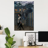 Warrior Angel Poster (Thuiskantoor)