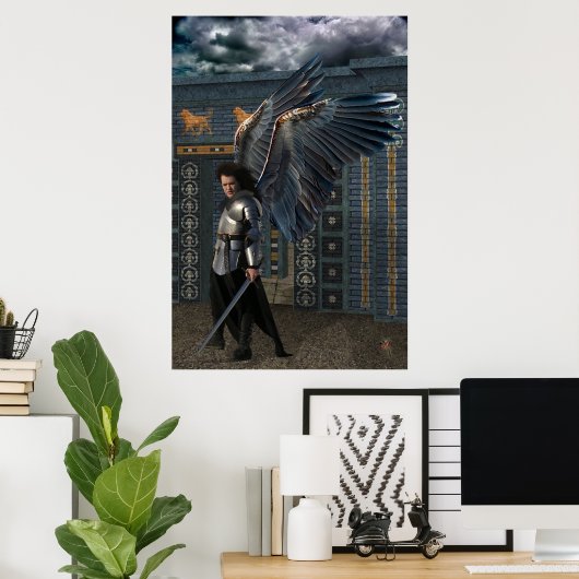 Warrior Angel Poster (Bureau à domicile)