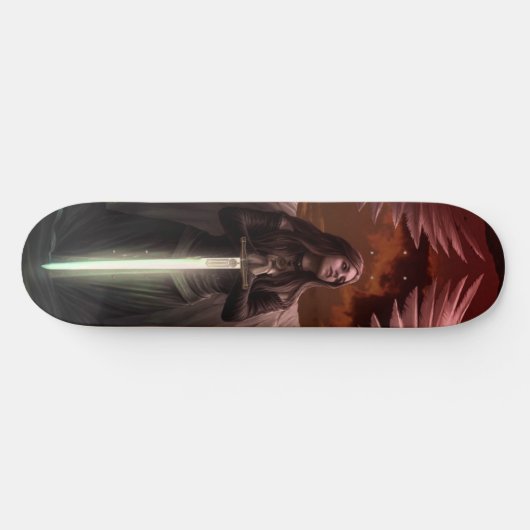 Warrior Angel Skateboard Deck (Horizontaal)