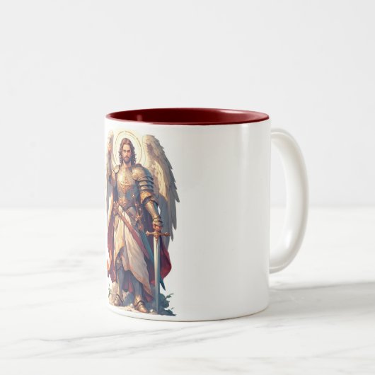 Warrior Archangel Michael Coffee Mug (Devant droit)