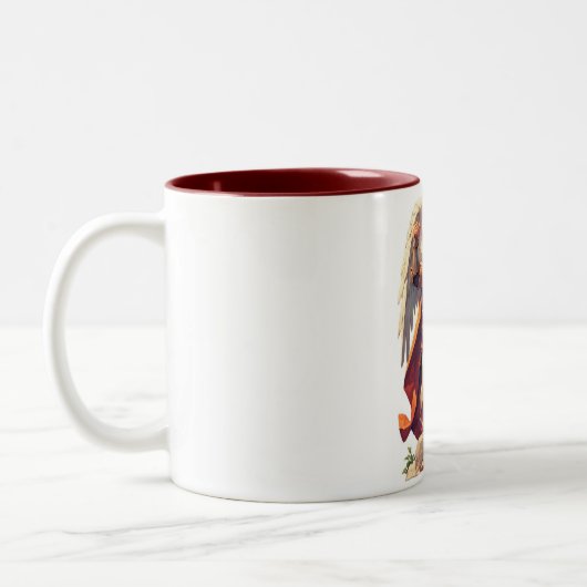 Warrior Archangel Michael Coffee Mug (Gauche)