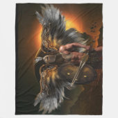 WARRIOR ARCHANGELS FLEECE DEKEN (Voorkant)