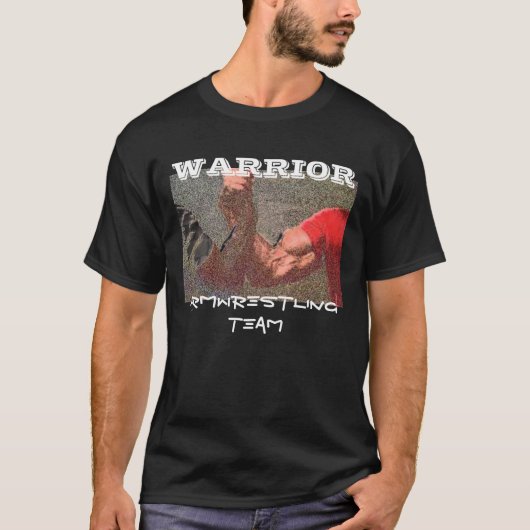 Warrior ArmWrestling Team T-shirt (Voorkant)