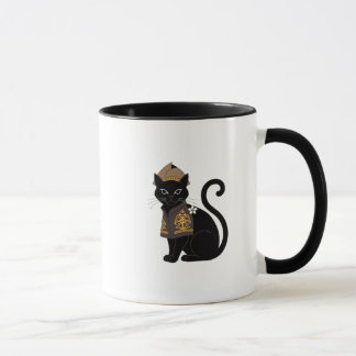 Warrior Black Cat Koffiemok Mok