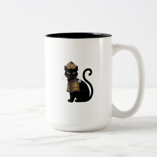 Warrior Black Cat Koffiemok Tweekleurige Koffiemok