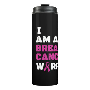Warrior/Block/I am...Breast Cancer Thermosbeker