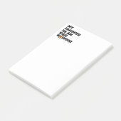 Warrior/blok/dochter...RSD Post-it® Notes (Schuin)
