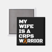Warrior/blok/vrouw...CRPS Magneet (Voorkant / Achterkant)