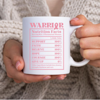 Warrior borstkanker koffiemok