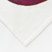 Warrior Boxing Handschoenen Roze Lint Borstkanker  Fleece Deken (Hoek)