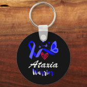 Warrior Butterfly Awareness Support Sleutelhanger (Voorkant)