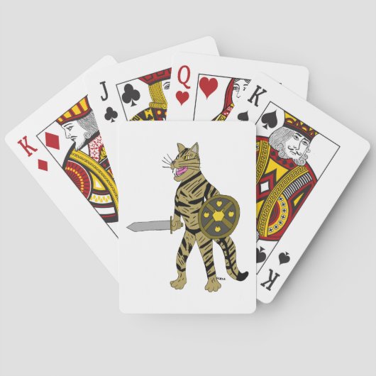 Warrior Cat Pokerkaarten (Achterkant)
