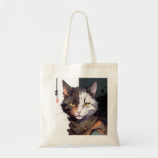 Warrior Cat Tote Bag (Voorkant)