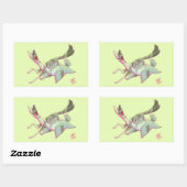 Warrior Cats - Ivypool en Dovewing Rechthoekige Sticker (Vel)