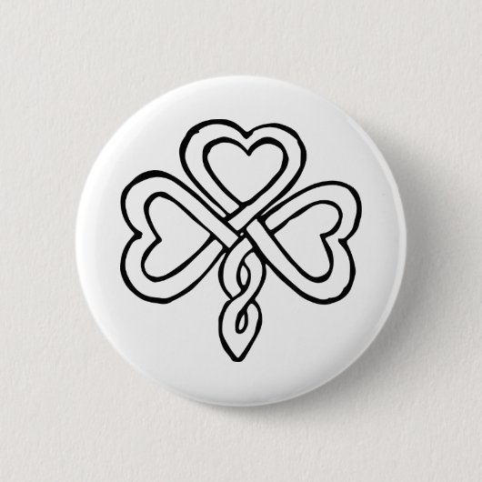 Warrior Celtic Queen Ronde Button 5,7 Cm (Voorkant)
