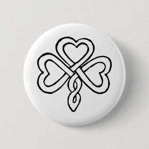 Warrior Celtic Queen Ronde Button 5,7 Cm