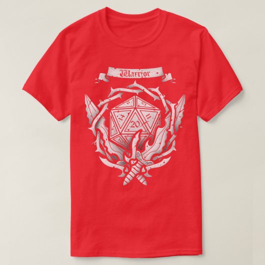 Warrior Crest T-shirt (Design voorkant)