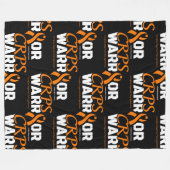 WARRIOR...CRPS FLEECE DEKEN (Voorkant (Horizontaal))