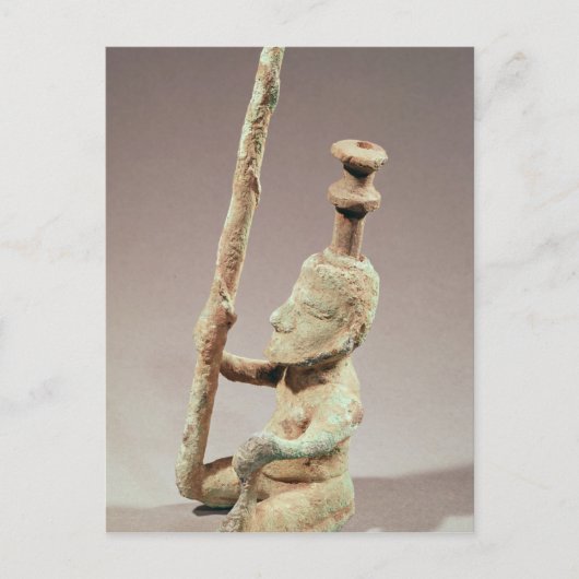 Warrior, Dong-son Civilization, uit Vietnam Briefkaart (Voorkant)