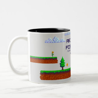 Warrior Dreamer - Ram Zon, Vissen Maan Zodiac Mu Tweekleurige Koffiemok