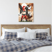 Warrior Fairy Canvas Afdruk (Insitu (Slaapkamer))