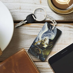 Warrior Fantasy Engel Zwaard Sleutelhanger