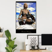Warrior Femmes-Ishara Poster (Thuiskantoor)