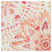 WARRIOR FIRE Waterverf Mandala Stof (Close Up)