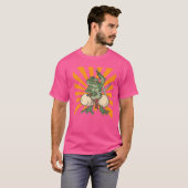 Warrior Frog Samurai T-shirt (Voorkant volledig)