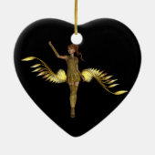 Warrior Girl Ornament (Achterkant)