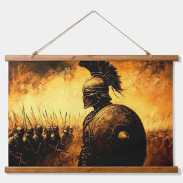 Warrior Hangend Wandkleed