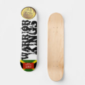 WARRIOR KINGS Skateboard, 7¾" Deck Skateboard (Voorkant)