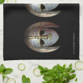 Warrior Mask Theedoek (Gevouwen)