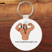 Warrior met Alternate HASKE Logo Sleutelhanger (Voorkant)
